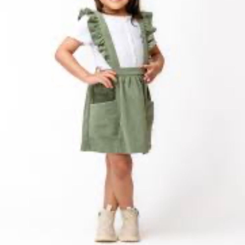 Wonder Nation Olive Green Dress